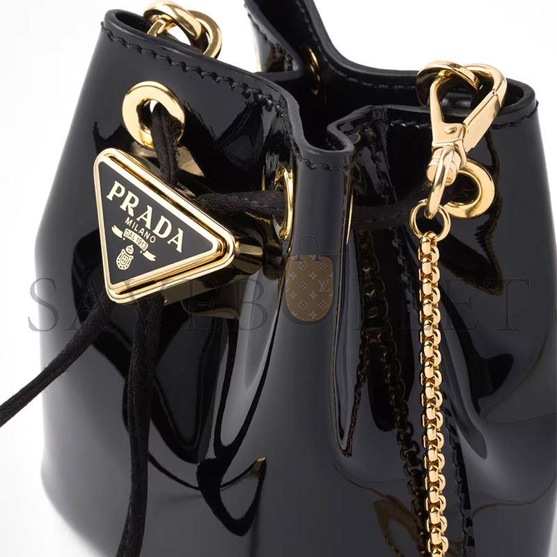 PRADA LEATHER MINI-POUCH 1NR016  (9.5*9*6cm)